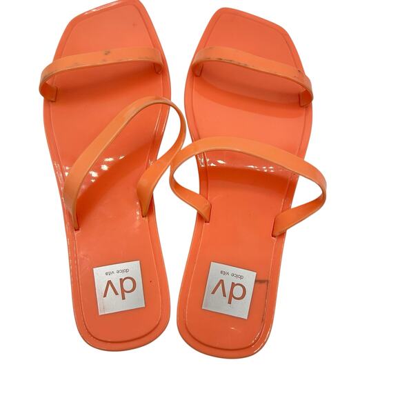 DV Dolce Vita Women's Sunshine Jelly‎ Slide Sandals Size 7 - Picture 7 of 10